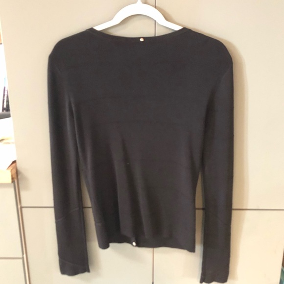 Caché jersey button up blouse - Picture 6 of 6